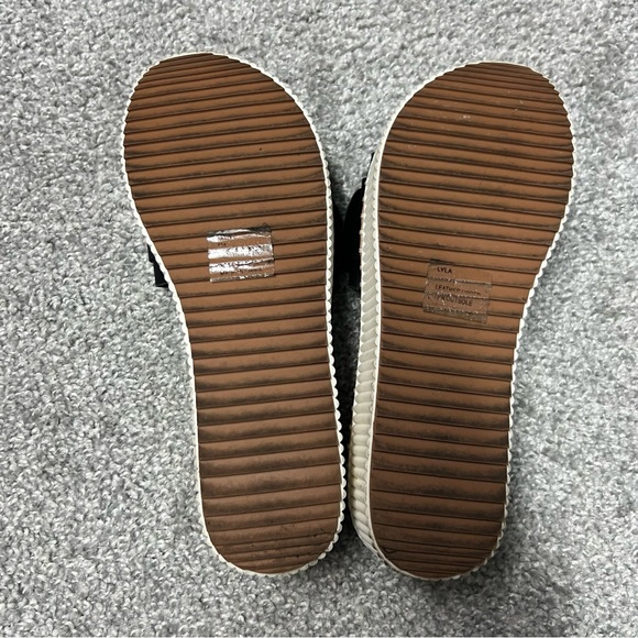 Joie Sandals women’s 8.5 black Lyla platform adjustable buckle genuine leather - Picture 7 of 9